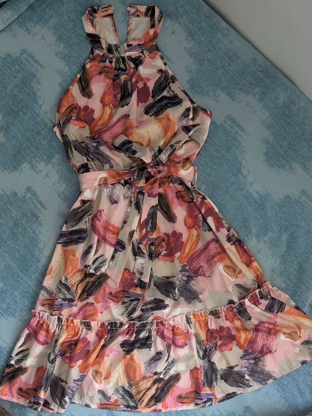 Floral Halter Dress